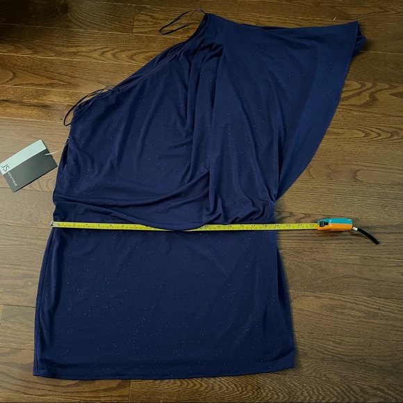 /JS Boutique/ Royal Blue One Shoulder Sparkly Dress (Large US 12) - Picture 10 of 10